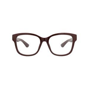 Gucci Square-Frame Injection Optical Frames Red Womens